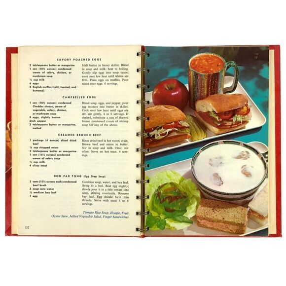 A Campbell Cookbook Cooking with Soup Recipe Book by Carolyn Campbell 1960s - Picture 11 of 12